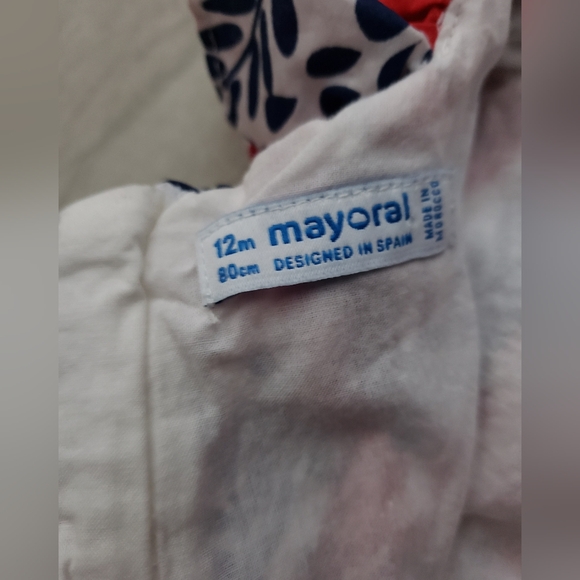 NWOT Mayoral Baby Girls Dress size 12m - Picture 7 of 13